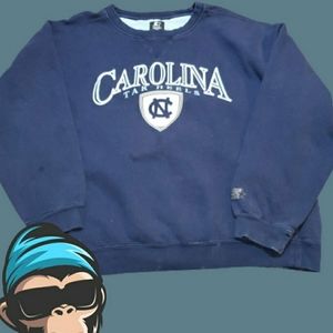 VINTAGE STARTER UNC CREWNECK SWEATSHIRT